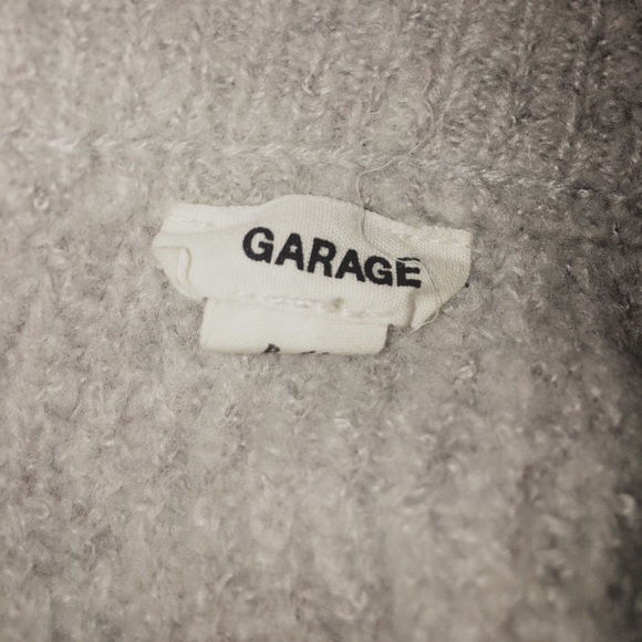 Garage Cropped Striped Knit Sweater - Picture 4 of 4